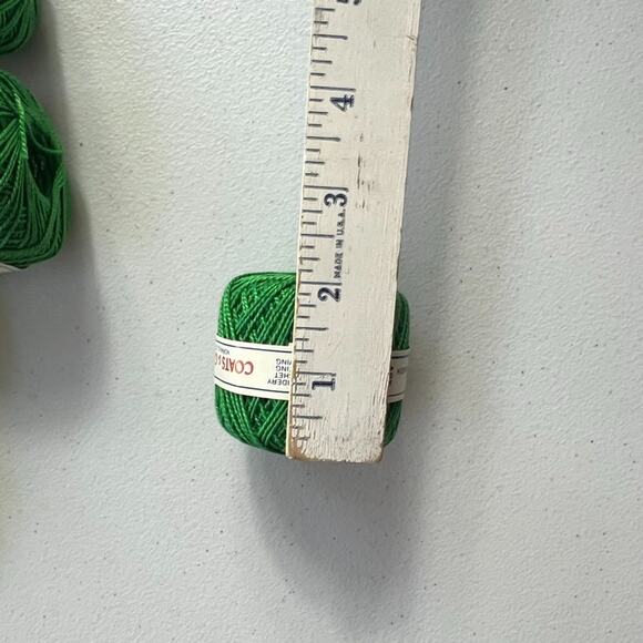 Coats & Clark's Thread Pearl Cotton Size 5 11 Rolls Of 50 Yards Hunter's Green - Picture 7 of 8